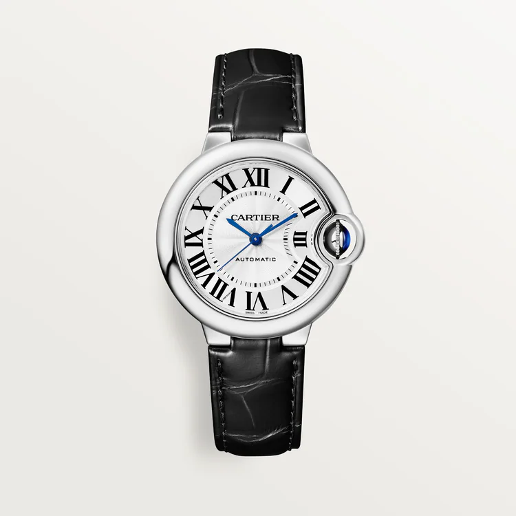 11F6C5BA-B16A-2B82-A3BA-32626761B4CF CARTIER BALLON BLEU Alligator Strap 33mm - Image 1