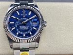 Rolex Sky-Dweller 42 m336934 0005 Stainless Steel Blue Dial Replica Watch - Image 3