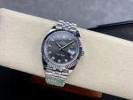 Rolex Datejust 41 Rhodium Diamond Dial Fluted Bezel m126334 0006 Men's Watch - Image 6