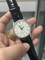 Patek Philippe Calatrava Silver Dial 18 kt White Gold 5196G 001 - Image 13