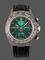 Rolex Cosmograph Daytona DIW Carbon Fiber Green Dial 40mm Men's Watch