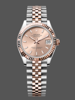 Rolex Datejust 31mm Stainless Steel and Rose Gold m278271 0010 Rose Index Jubilee ladies watch
