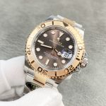 Rolex Yacht Master II 116621 Chocolate Dial Rose Gold 40mm Mens Replica Watch - Image 5