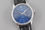 Rolex Cellini Date 50519 Blue Dial Blue Leather Strap 39MM Mens Replica Watch - Image 13