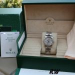 Rolex Day-Date 118239 Silver Diamond Dial fluted bezel 36mm Unisex Replica Watch - Image 6