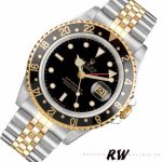 Rolex GMT-Master II 16713LN Oystersteel Yellow Gold Black Dial 40MM Mens Replica Watch - Image 2