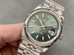 Rolex Datejust 36 Stainless Steel Mint Green Dial Jubilee M126200-0023 - Image 5