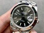 Rolex Datejust 41 41mm 126300 0012 Bright Black Index Dial - Image 5