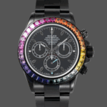 Rolex Rainbow Daytona 116520 DLC-PVD 40mm Black Men's watch