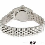 Rolex Datejust 179174 Black Roman Dial Fluted Bezel 26MM Lady Replica Watch - Image 5