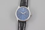Rolex Cellini Date 50519 Blue Dial Blue Leather Strap 39MM Mens Replica Watch - Image 12