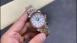 Rolex Datejust Steel & Everose Gold White Dial M126231 0017 - Image 2