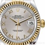 Rolex Datejust 179173 Silver Roman Numeral Dial 26MM Lady Replica Watch - Image 4