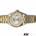Rolex Datejust 279178 Silver Roman Dial Fluted Bezel 28mm Lady Replica Watch - Image 4