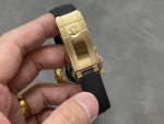 Rolex Cosmograph Daytona 116588 Yellow Gold Black Rubber Strap 40mm Mens Replica Watch - Image 10