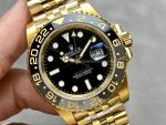 Rolex GMT Master II 40mm m126718grnr 0001 Oyster Bracelet Black Dial Mens Replica Watch - Image 4