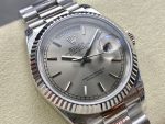 Rolex Day-Date 128239 0005 White Gold Silver Index Dial 36MM Unisex Replica Watch - Image 4
