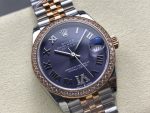 Rolex Datejust 31 Purple Roman Diamond Dial Jubilee 278381RBR - Image 4