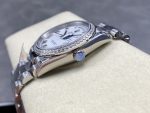 Rolex Day Date 36 White Gold Diamond Bezel White Dial m128399tbr 0019 - Image 8