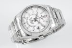 Rolex Sky-Dweller 326934 Stainless Steel White Dial 42MM Replica Watch - Image 6