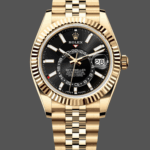 Rolex Sky Dweller 42mm18 kt Yellow Gold Black Dial m336938 0005