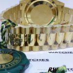 Rolex Day Date 118348 Green Dial Yellow Gold 36mm Unisex Replica Watch - Image 6