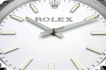 Rolex Presidential Classic Steel Luminous Dial Wall Clock - Image 4