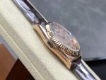 Rolex Day Date 36 Diamond Paved Dial Fluted Bezel 18K Everose gold 128235 0039 President Watch - Image 16