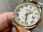 Rolex Datejust 36 White Dial Roman Numerals 126203 0030 Replica Watch - Image 5