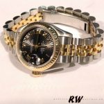 Rolex Datejust 179173 Sunbeam Silver Dial Fluted Bezel 26MM Lady Replica Watch - Image 4