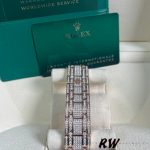 Rolex Pearlmaster 86405RBR Everose Gold Paved Diamond dial 39mm Mens Replica Watch - Image 5