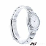 Rolex Oyster Perpetual 177210 Stainless Steel White Dial 31mm Lady Replica Watch - Image 2