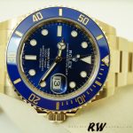 Rolex Submariner 126618LB Yellow Gold Blue Dial 41mm Mens Replica Watch - Image 13