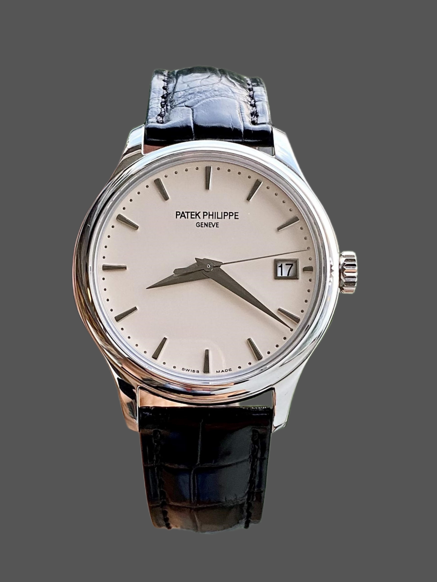 1B0BEA5F-B6AC-AEA3-2EFE-B98FFCC5A6AD Replica Patek Philippe Calatrava 5227G 001 40MM Mens Watch - Image 1