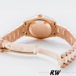 Rolex Datejust 178275 Rose Gold Pink Index Dial 31mm Lady Replica Watch - Image 6