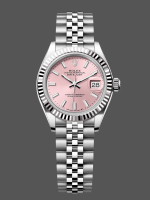 Rolex Datejust 279174 Stainless Steel Pink Index Dial 28mm Lady Replica Watch