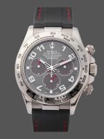 Rolex Daytona 116519 Grey Dial Black RubberB strap 40mm Mens Replica Watch