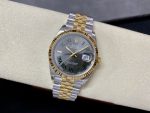 Rolex Datejust Two-Tone Steel Yellow Gold Fluted Bezel m126233 0035 36mm Unisex Replica Watch - Image 15