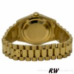 Rolex Day-Date 118208 Yellow Gold Champagne Dial 36mm Unisex Replica Watch - Image 6