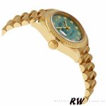 Rolex Datejust 279178 Mint Green Diamond Dial Fluted Bezel 28mm Lady Replica Watch - Image 2