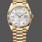 Rolex Day Date 36mm Yellow Gold 128238 0011 MOP Diamond