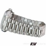 Rolex Day-Date 118209 Silver Dial White Gold 36mm Unisex Replica Watch - Image 5