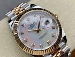 Rolex Datejust 126333 0018 41mm White Mother of Pearl Diamond Dial Men's Watch - Image 14