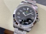 Rolex Air-King Stainless Steel Black Arabic Dial 116900 40mm Mens Replica Watch - Image 5