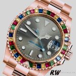 Rolex Yacht-Master 116695 Everose Gold Grey Dial 40MM Mens Replica Watch - Image 2
