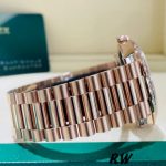 Rolex Day-Date 228345RBR Sundust Roman Dial Diamond Bezel 40mm Mens Replica Watch - Image 6