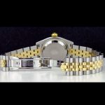 Rolex Datejust 179173 Silver Jubilee Diamond Dial Fluted Bezel 26MM Lady Replica Watch - Image 6