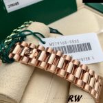 Rolex Datejust 279165 Chocolate Brown Dial Diamond Domed Bezel 28mm Lady Replica Watch - Image 6