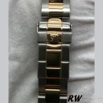 Rolex Yacht-Master 169623 Steel Yellow Gold White Dial 29MM Lady Replica Watch - Image 6