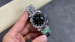 Rolex Datejust 41mm Black Diamond Dial White Rolesor Case m126334 0012 Men's Watch - Image 2